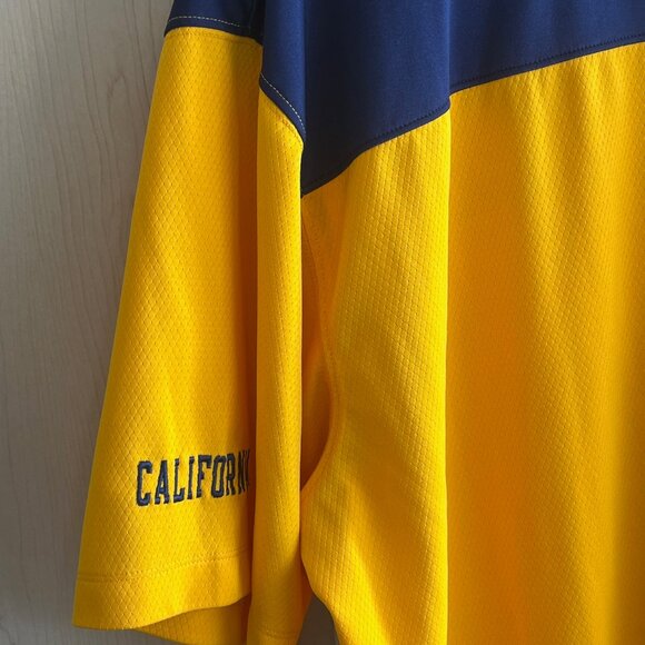 California Golden Mens‎ Bears Polo Shirt  Short Sleeve Golf 2XL Knights Apparel - Picture 6 of 7